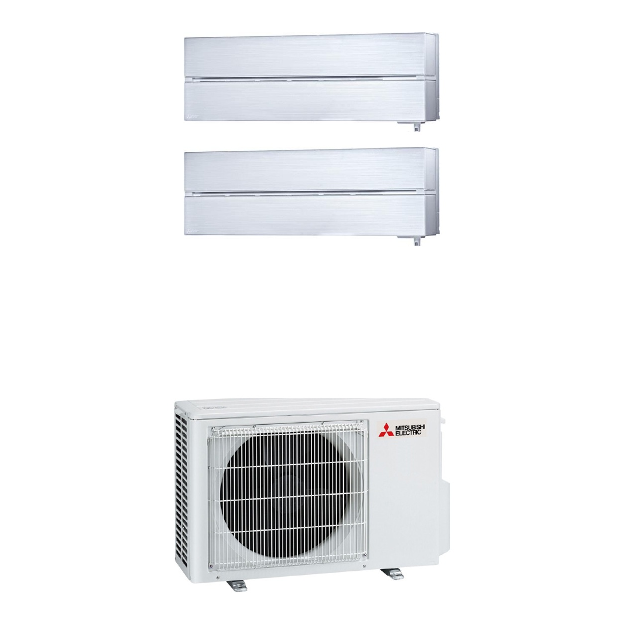 Mitsubishi Electric : 1 × MXZ-2F53VF5 + 2 × MSZ-LN25VG3V-E1