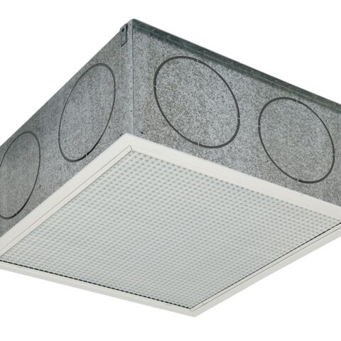 Ensemble de reprise Atlantic ER 18/30 gainable 500x450 avec 2 piquages Ø 200 mm