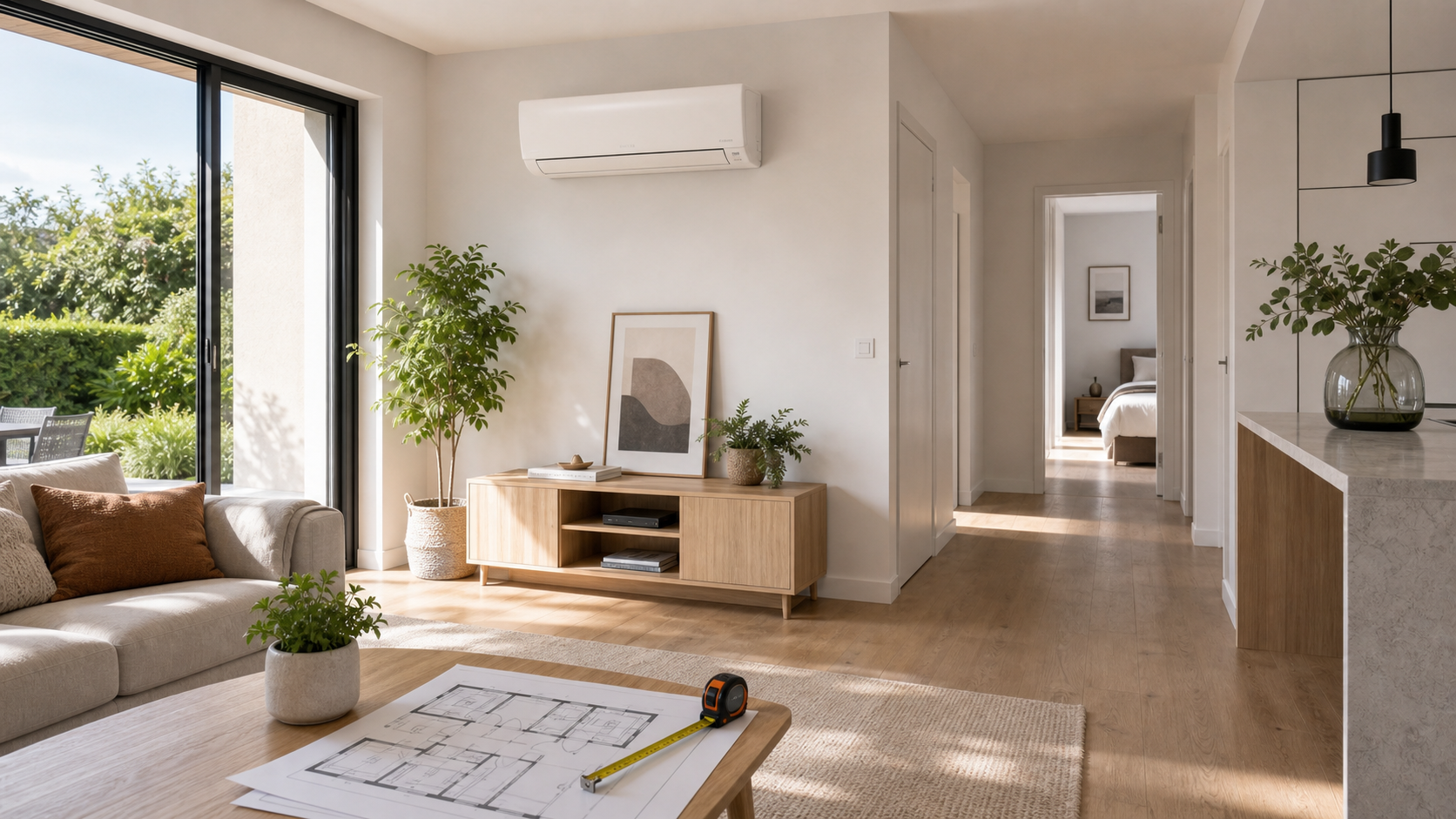 Climatisation adaptée à une maison de 100m²