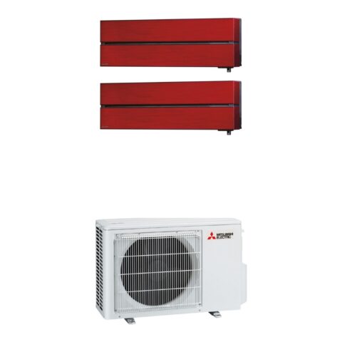 Pack Bi-Split Mitsubishi Electric Design Premium LN MXZ-2F53VF5 – 2 × MSZ-LN25VG3R – Wi-Fi – R32