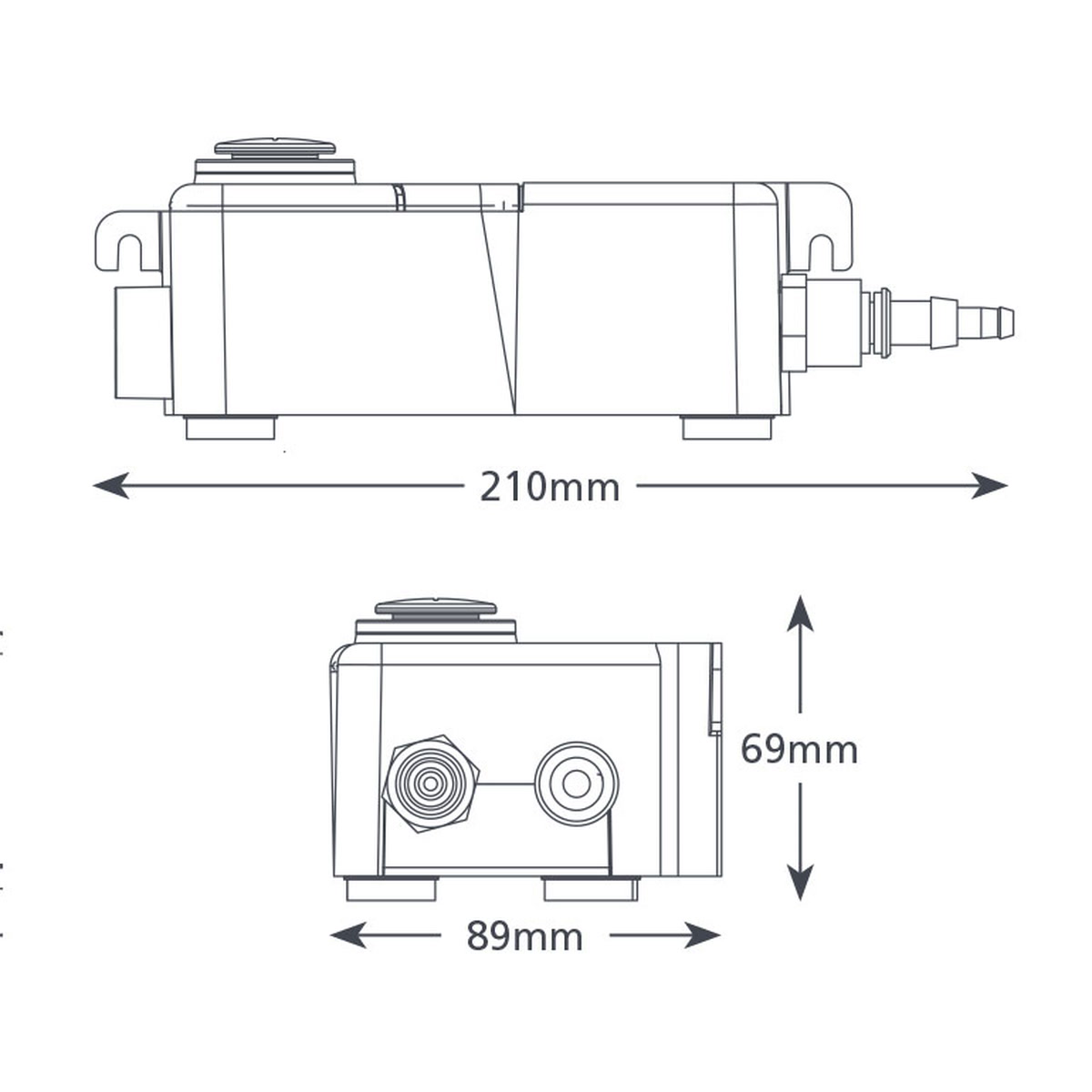 Dimensions Mini Tank Aspen FP1056/2