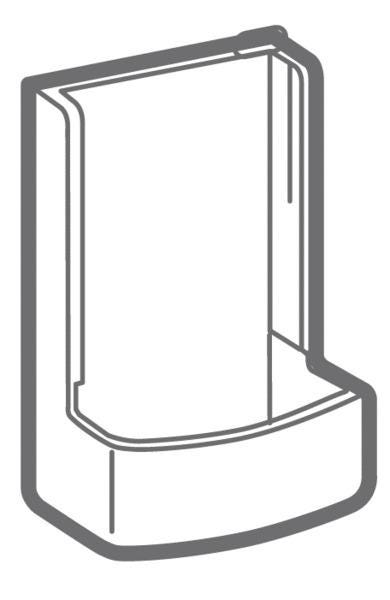 Support mural blanc Mitsubishi Electric MAC-1300RC-E, vendu seul sans télécommande