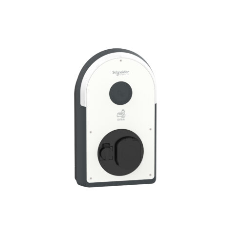Borne de recharge Schneider Electric EVlink Pro AC 3PH-22 kW-32A-1 priseT2S+TE-RDC-DD 6 mA - MID 3P