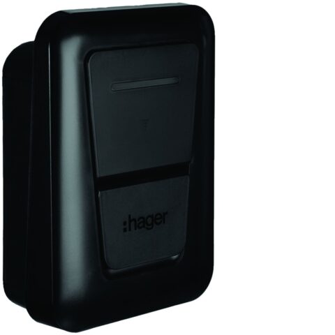Borne de recharge Hager witty one borne de recharge IP55 1x11kW 3P T2+TIC+RFID+APP Buetooth+Opt sol.