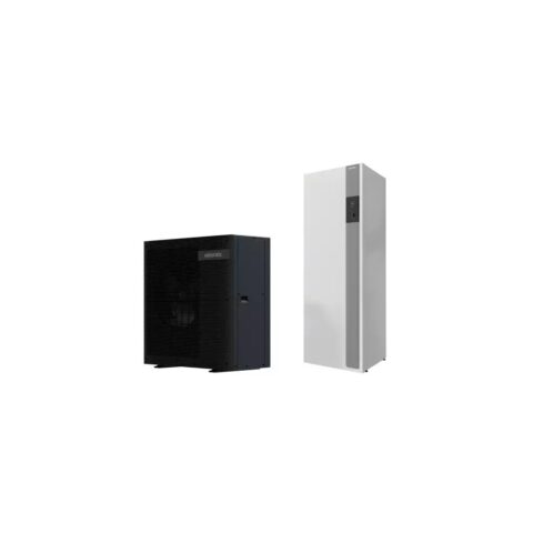 Pompe à chaleur monobloc Atlantic Alfea M Duo sur fond blanc