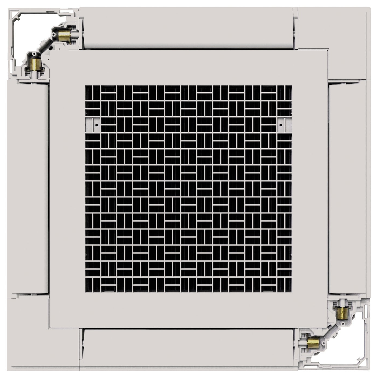 Façade Panasonic CZ-KPY4W blanche RAL9003