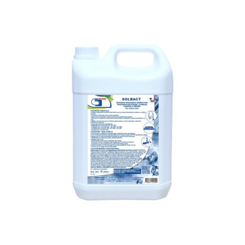 Un bidon de 5 L FIRCHIM SOLBACT I58EMB60 sur fond blanc
