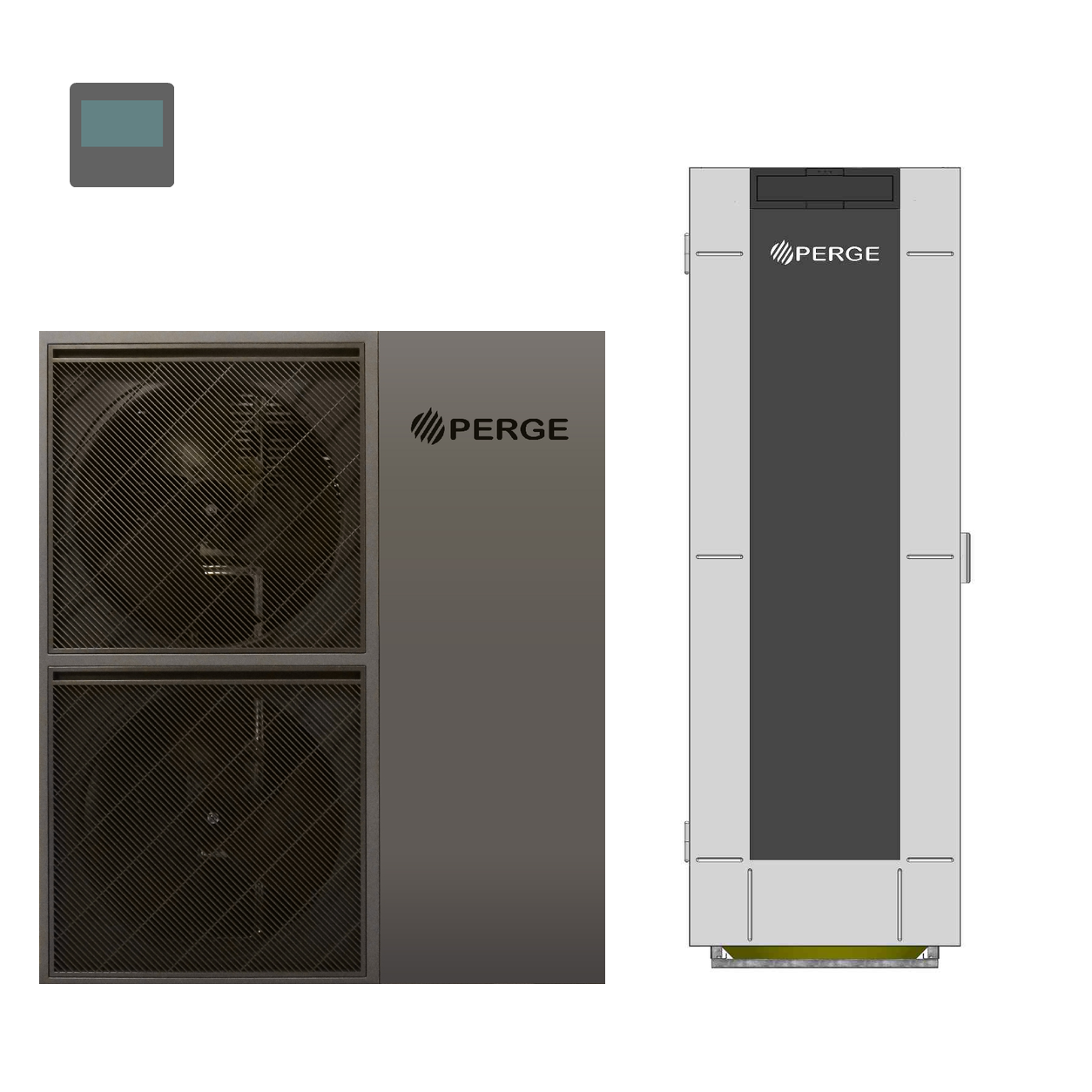 PERGE OptiPac MR290 B180 - régulation filaire - unité extérieure double ventilateur
