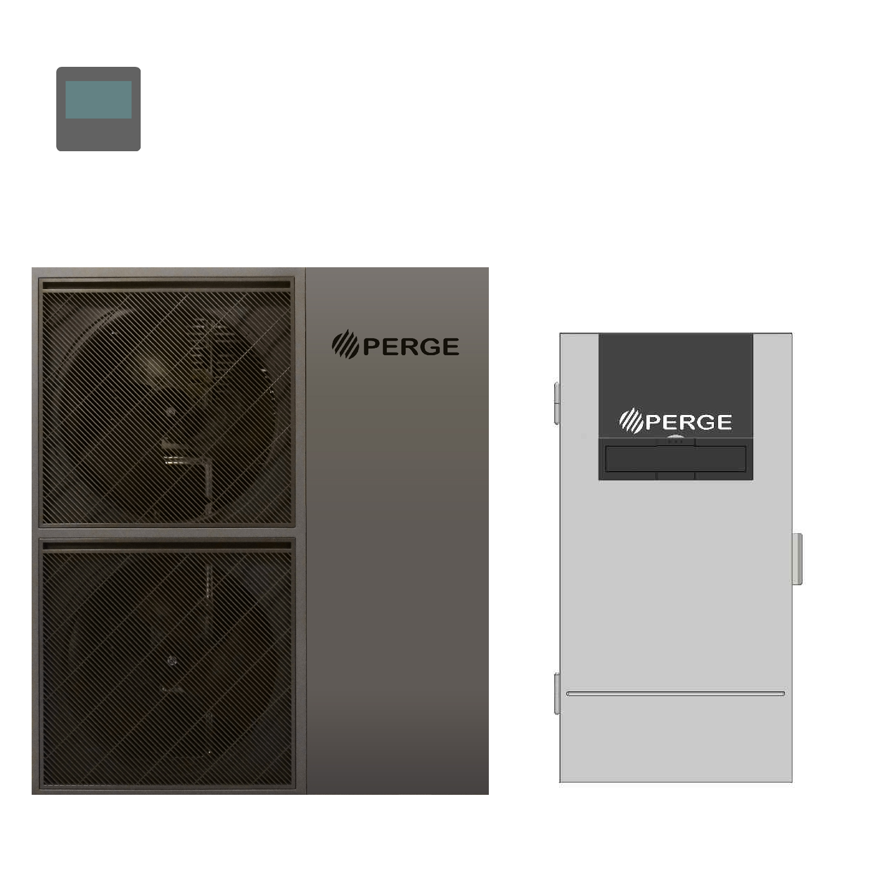 PERGE OptiPac MR290 M - régulation filaire - unité extérieure double ventilateur