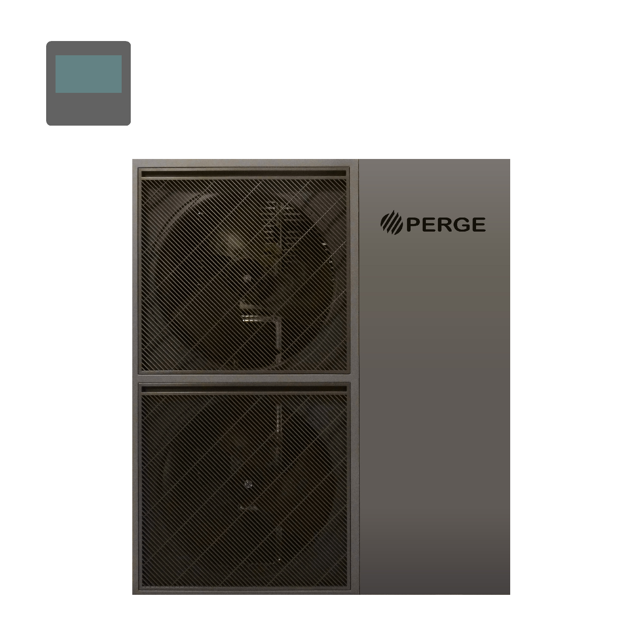 PERGE OptiPac MR290 R - régulation filaire - unité extérieure double ventilateur