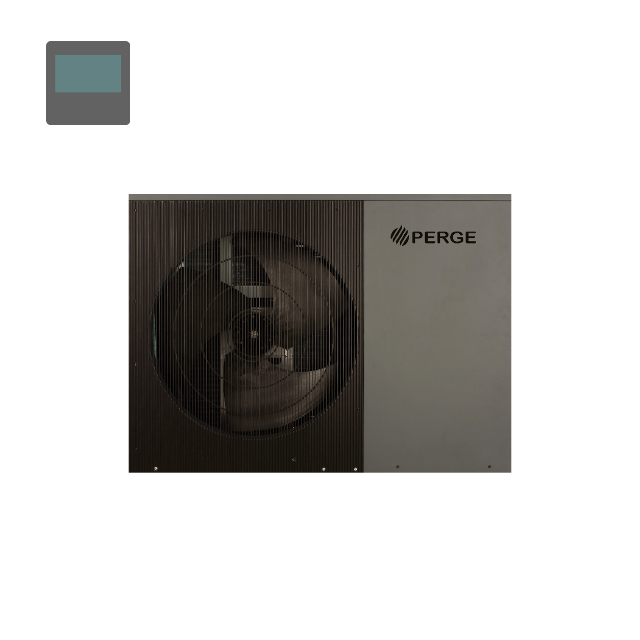PERGE OptiPac MR290 R - régulation filaire - unité extérieure simple ventilateur