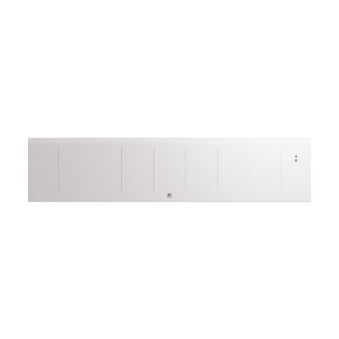 Radiateur chaleur douce connecté Kenya 5 plinthe 1500W Blanc