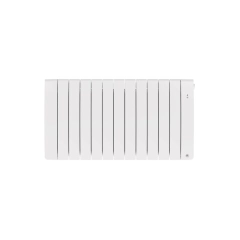 Radiateur chaleur douce connecté Bilbao 4 horizontal 2000W Blanc brillant