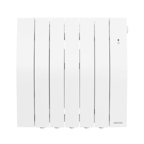 Radiateur à inertie fluide Atlantic Galapagos néo connecté pilotage intelligent horizontal 1250W blanc - 500611