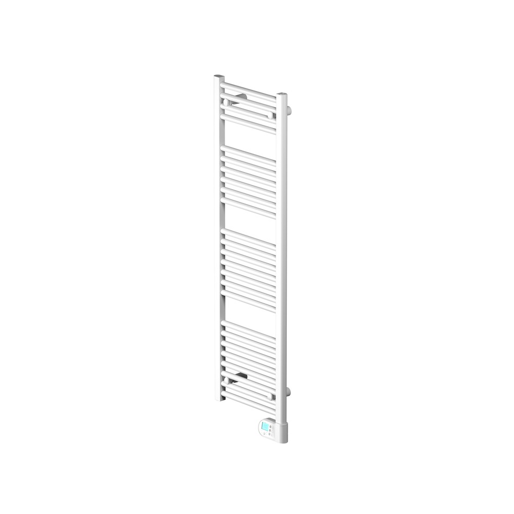 Sèche-serviettes électrique Intuis-Elec NAO-3E0 fluide 500W blanc largeur 40 cm