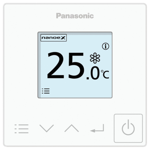 Télécommande filaire Panasonic CONEX CZ-RTC6W blanche
