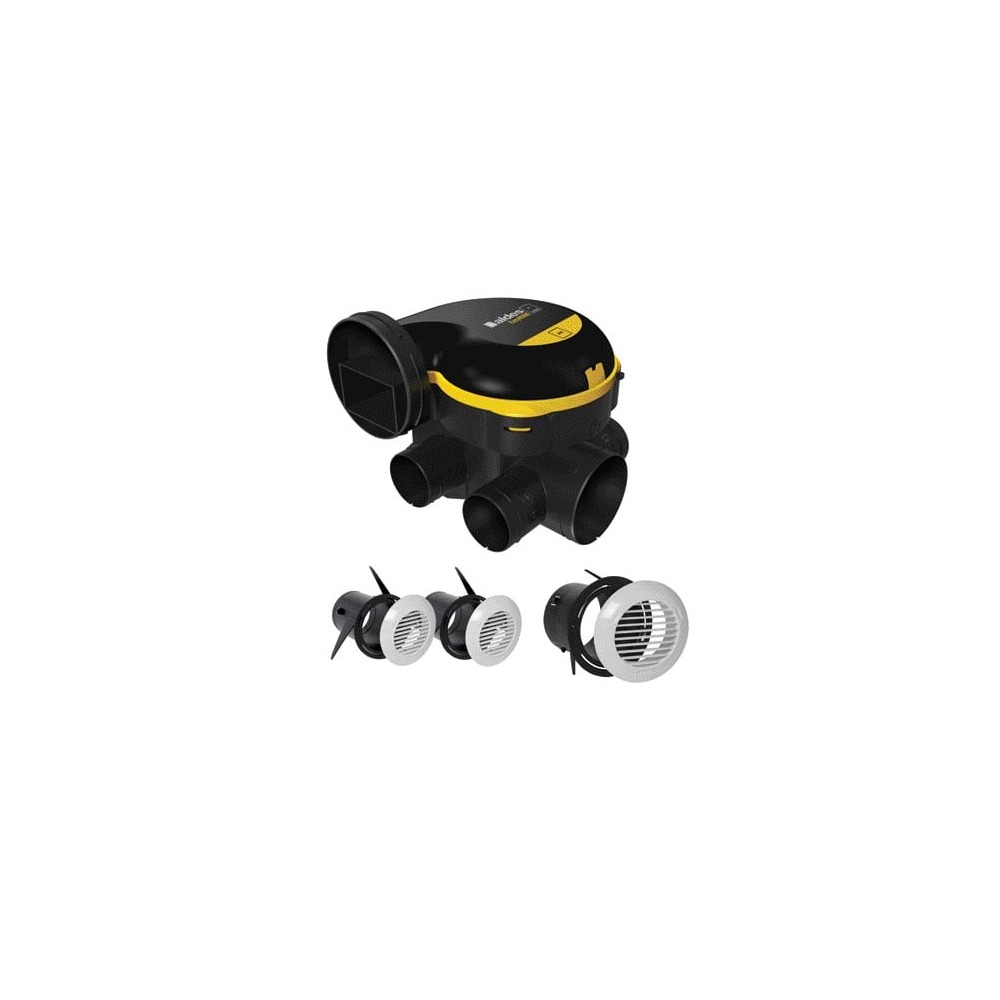 VMC autoréglable Aldes Kit VMC simple flux EasyHOME Auto COMBLES + 3 grilles BIP