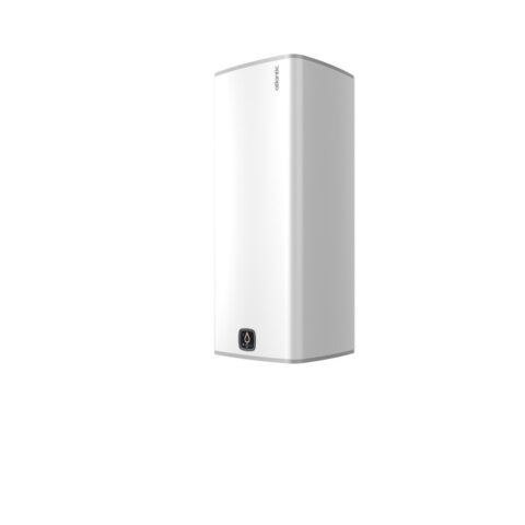 Chauffe-eau électrique stéatite Atlantic Linéo vertical mural carré blanc 150L