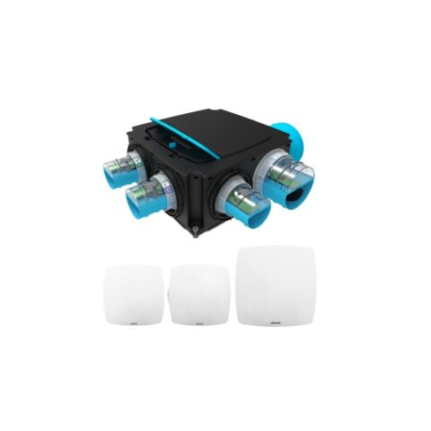 VMC autoréglable Atlantic Kit Hygrogenius Flex VMC simple flux hygroréglable