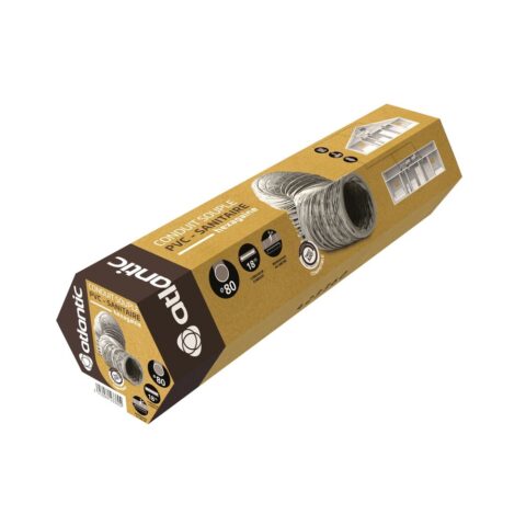 Gaine PVC Atlantic Hexagaine 80 conduit souple PVC type B en carton