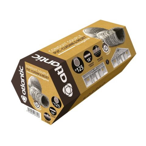Gaine PVC Atlantic Hexagaine 125 conduit souple PVC type B en carton