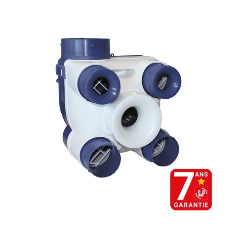 VMC autoréglable S&P VMC standard habitat pavillonnaire T1 à T7 jusqu'à 4 sanitaires