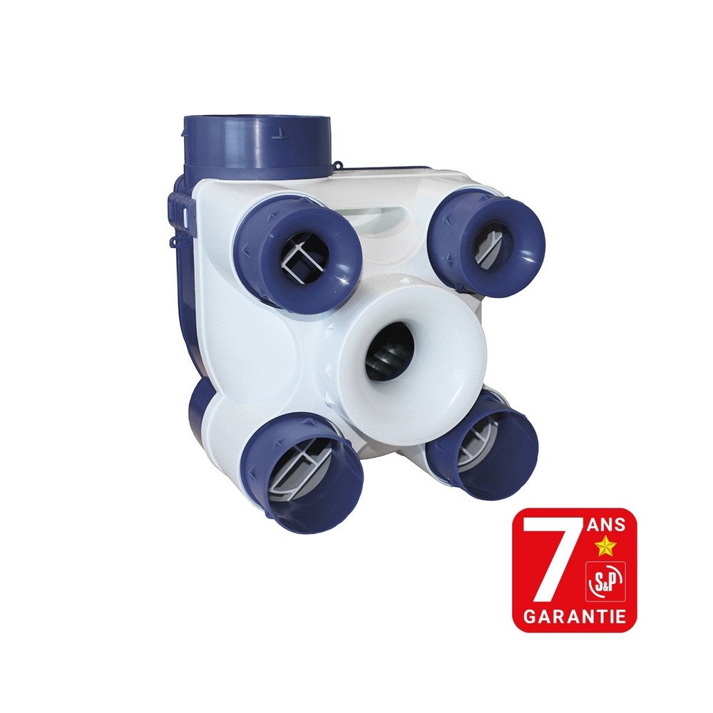 VMC autoréglable S&P VMC standard habitat pavillonnaire T1 à T7 jusqu'à 4 sanitaires