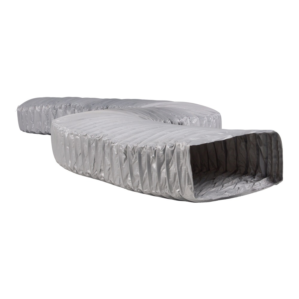 Conduit rectangulaire S&P Gaine souple PVC rectangulaire renforcée dimensions 90 x 45 mm