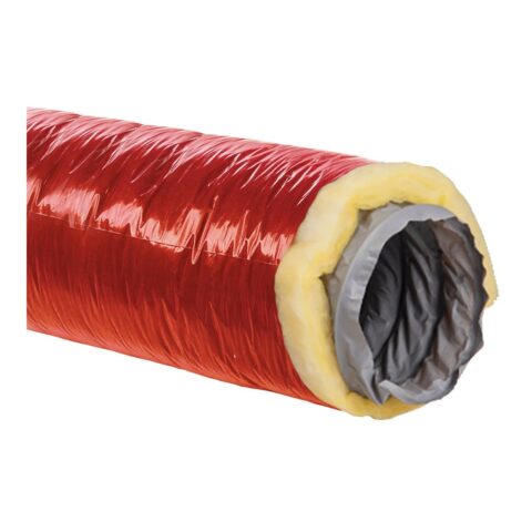 Gaine isolée S&P Gaine souple isolée renforcée isolation 25 mm D125 mm longueur 6 m